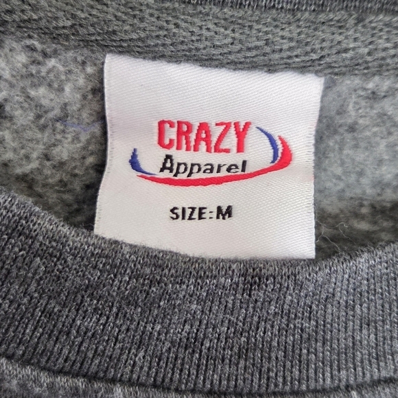Crazy Apparel | City Museum St. Louis Graphic Sweatshirt Dark Gray Size Medium - Picture 3 of 4